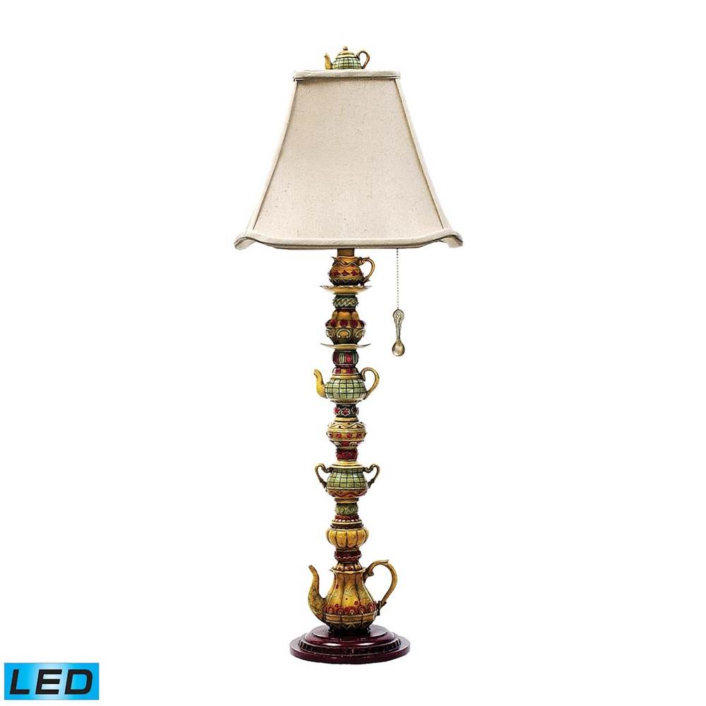 Elk Home Tea Service 35'' High 1-Light Table Lamp - Burwell