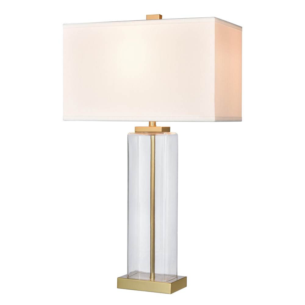 Elk Home Edenvale 29'' High 1-Light Table Lamp - Clear