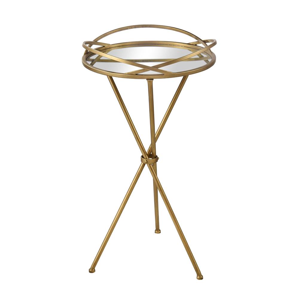Elk Home Nasso Accent Table - Brass