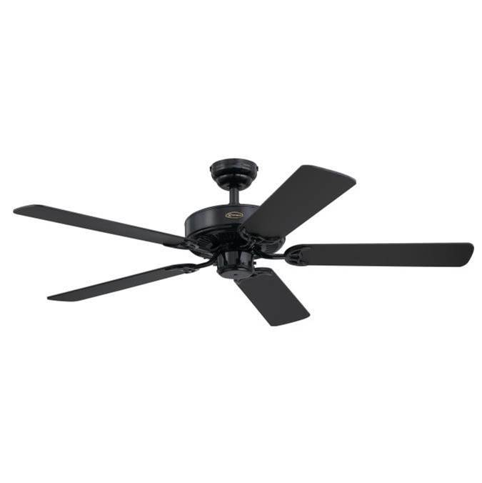 Westinghouse Contractor''s Choice 52-Inch 5-Blade Black Indoor Ceiling Fan