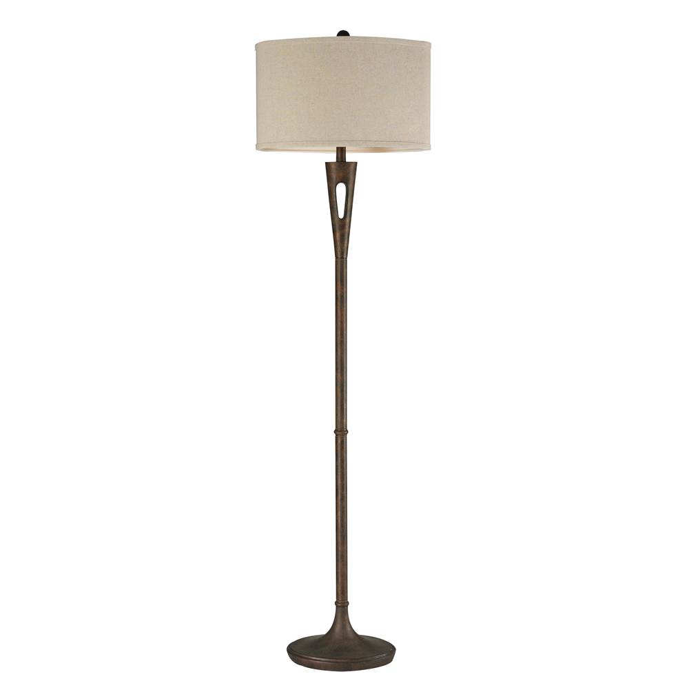 Elk Home Martcliff 65'' High 1-Light Floor Lamp - Burnished Bronze