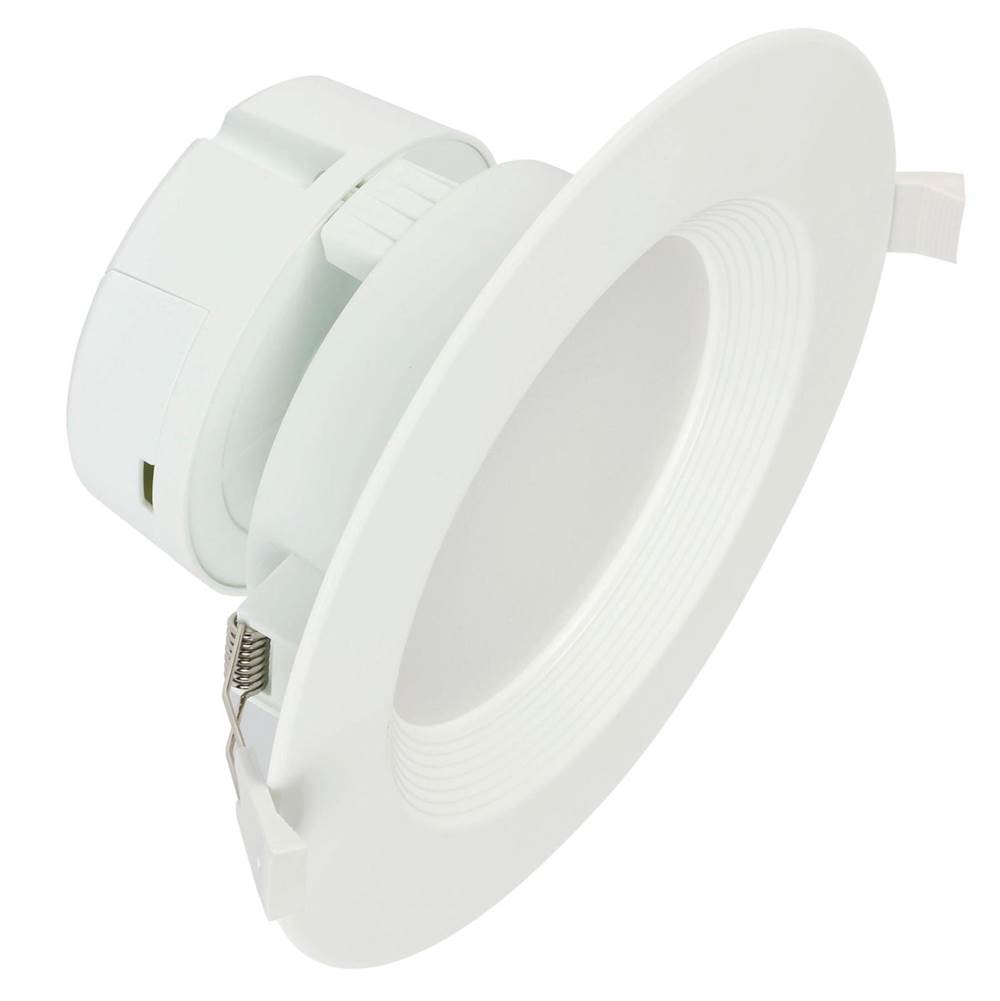Westinghouse Westinghouse 65-Watt Equivalent 6-in. Warm White Light Direct Wire Recessed LED Downlight Dimmable ENERGY STAR Light Bulb, White Trim