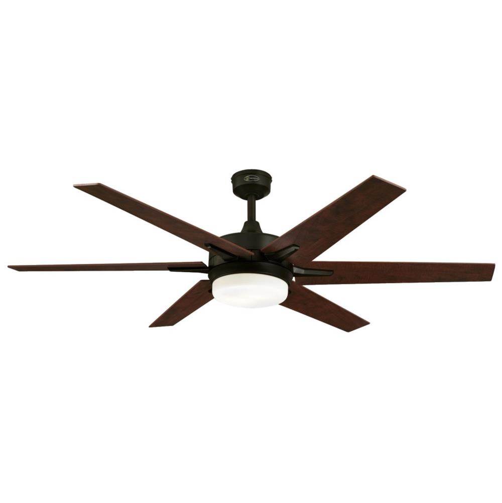 Westinghouse Westinghouse Cayuga 60-Inch Indoor Ceiling Fan with Dimmable LED Light Kit