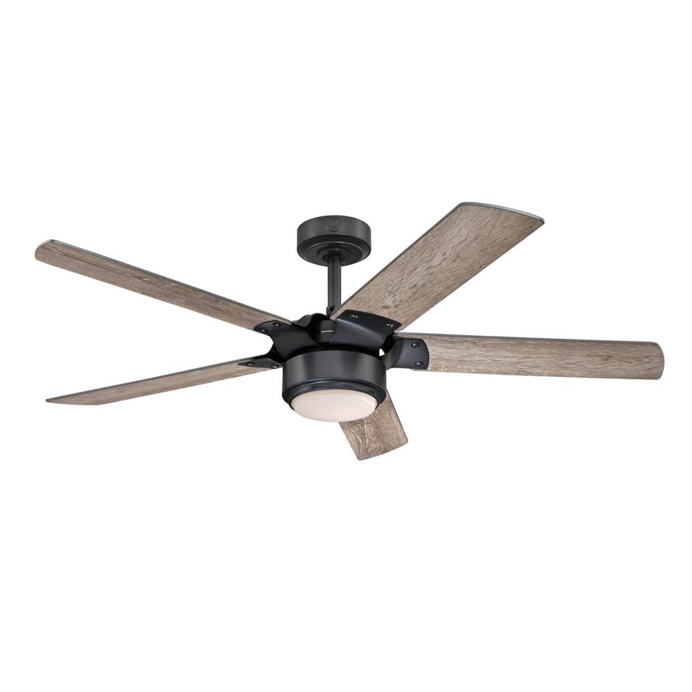 Westinghouse Westinghouse Lighting Morris 52-Inch 5-Blade Iron Indoor Ceiling Fan, Remote Control Included